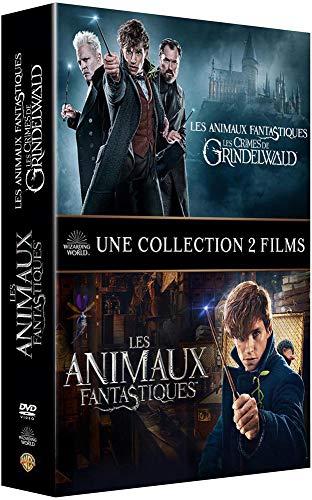 Coffret les animaux fantastiques 1 et 2 : les animaux fantastiques ; les crimes de grindelwald [FR Import]