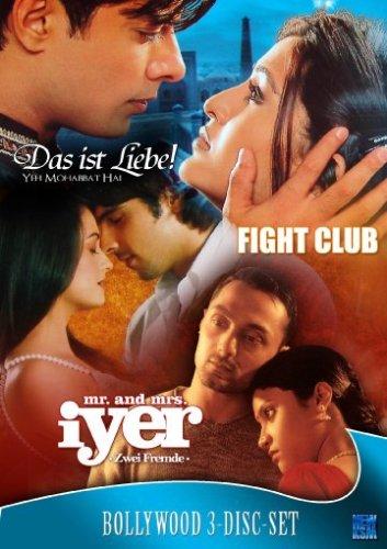 Bollywood 3 Disc Set (Fight Club/Yeh Mohabbat Hai/Mr. & Mrs. Iyer)