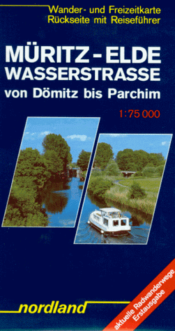 Nordland Karten, Müritz-Elde-Wasserstraße, von Dömitz bis Parchim