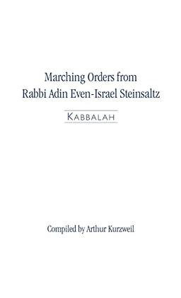 Marching Orders: Kabbalah