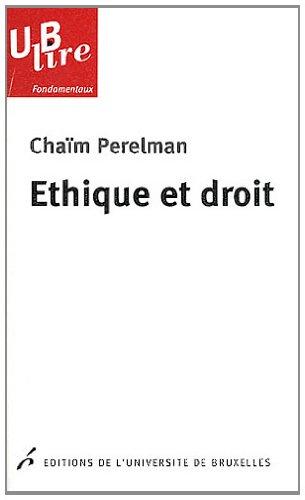 Ethique et droit