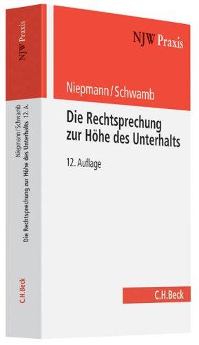 Die Rechtsprechung zur Höhe des Unterhalts (NJW-Praxis, Band 22)