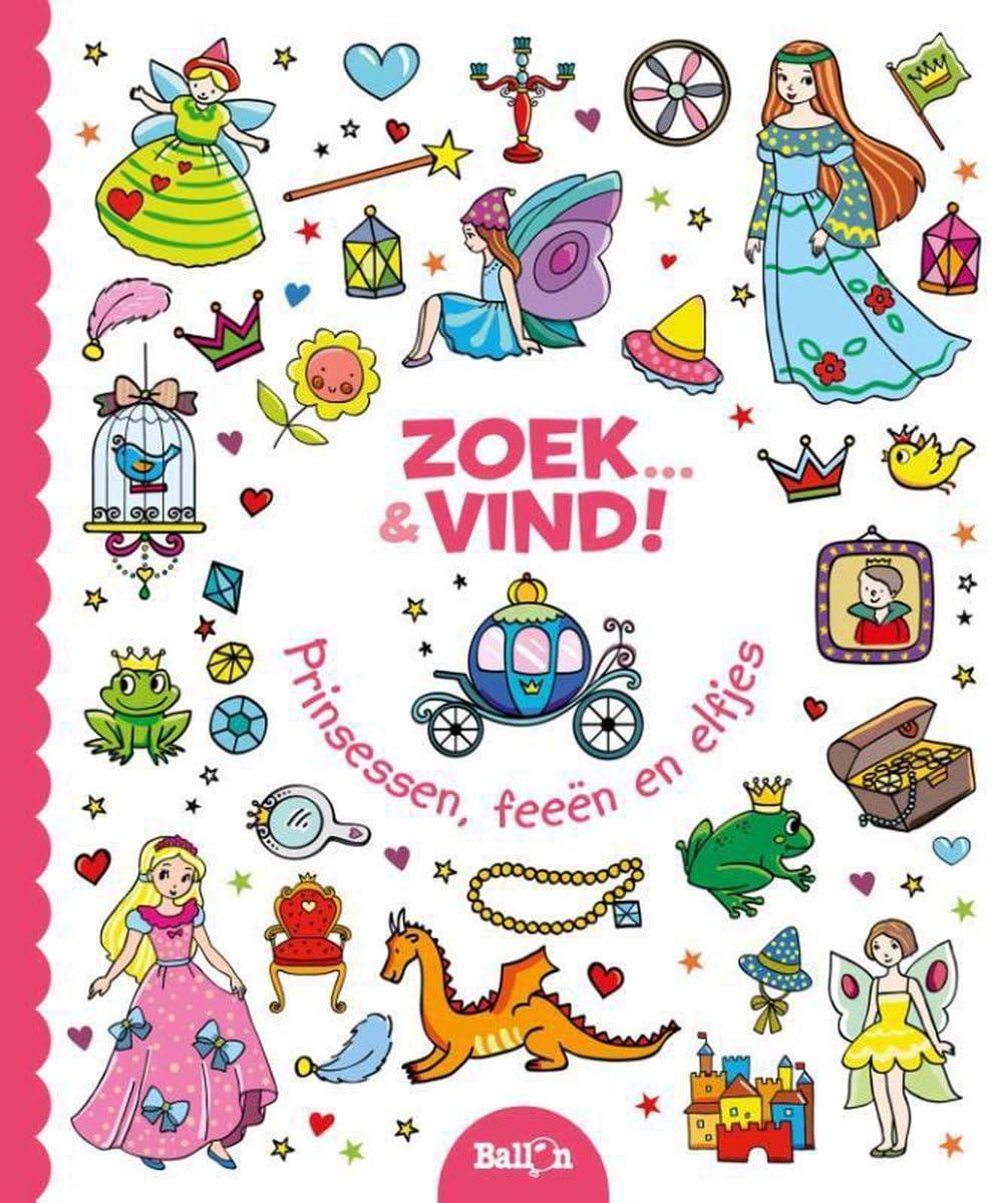 Zoek & vind...Prinsessen, feeën en elfen (Zoek ... en vind!)