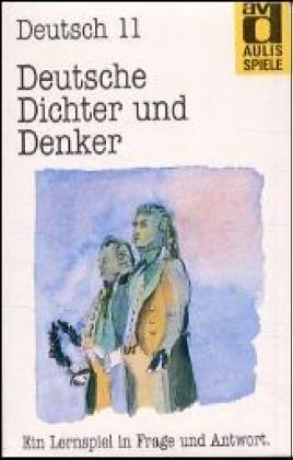 Aulis Kartenspiele. Faltschachtel mit 80 Spielkarten, 1 Spielanleitung und 1 Lösungskarte. Kartenformat 8,9 × 5,7 cm: Aulis Spiele, Deutsch, Nr.11, Deutsche Dichter und Denker