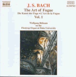 Bach: Kunst der Fuge Vol 1