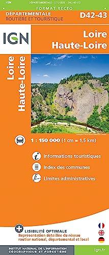 Loire - Haute-Loire (721332) (Routier France départementale, Band 721332)