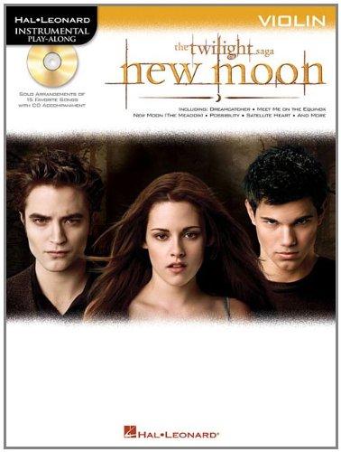 Instrumental Play-Along New Moon Soundtrack Violin Bk/Cd (Hal Leonard Instrumental Play-Along)