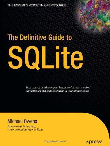 The Definitive Guide to SQLite