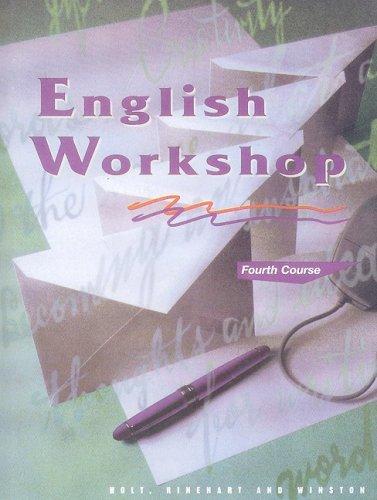 Hrw English Workshop: Student Edition Grade 10: Fourth Course