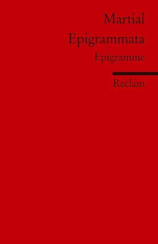 Epigrammata: Epigramme (Fremdsprachentexte)