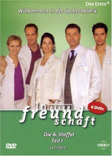 In aller Freundschaft - Die 06. Staffel, Teil 1, 24 Folgen [6 DVDs]