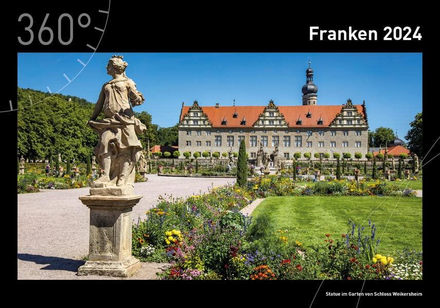 360° Franken Premiumkalender 2024 (360° Premiumkalender 2024 (50 x 35 cm))