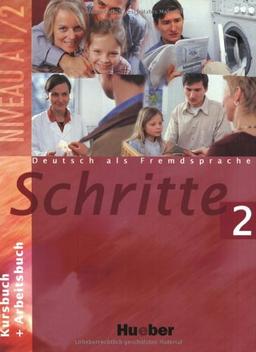 Schritte 2: Deutsch als Fremdsprache / Kursbuch + Arbeitsbuch