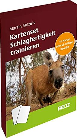 Kartenset Schlagfertigkeit trainieren: 111 Karten mit 56-seitigem Booklet