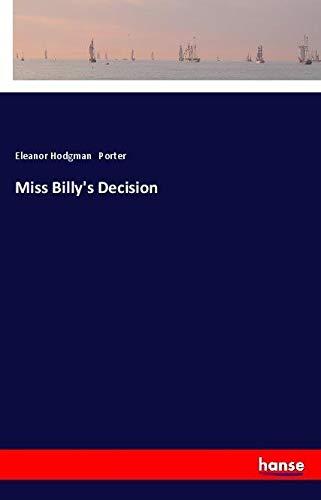 Miss Billy's Decision