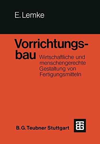 Vorrichtungsbau (German Edition)