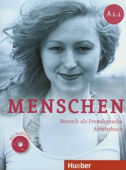 Menschen A1/1: Deutsch als Fremdsprache / Arbeitsbuch mit Audio-CD