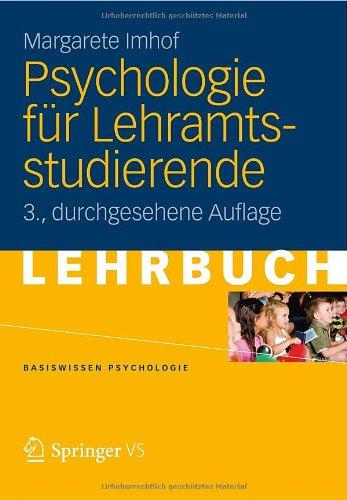 Psychologie für Lehramtsstudierende (Basiswissen Psychologie)