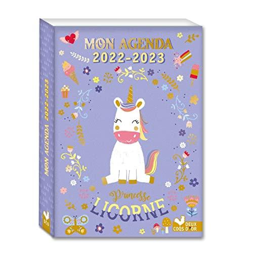 Princesse licorne : mon agenda 2022-2023