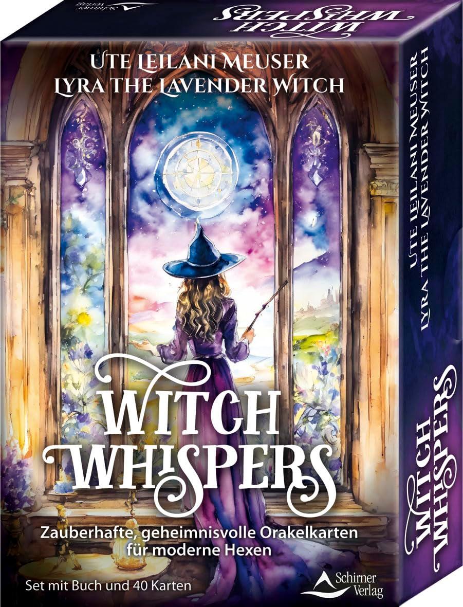 Witch Whispers Zauberhafte, geheimnisvolle Orakelkarten für moderne Hexen: -Set mit Buch und 40 Karten