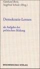 Demokratie-Lernen als Aufgabe der politischen Bildung