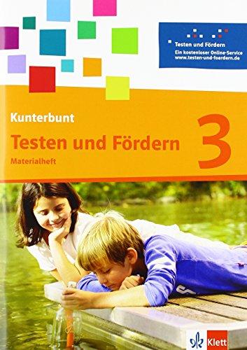 Das Kunterbunt Sprachbuch - Neubearbeitung / Das Materialheft Testen und Fördern 3. Schuljahr