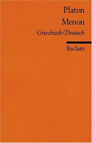 Menon: Griech./Dt.