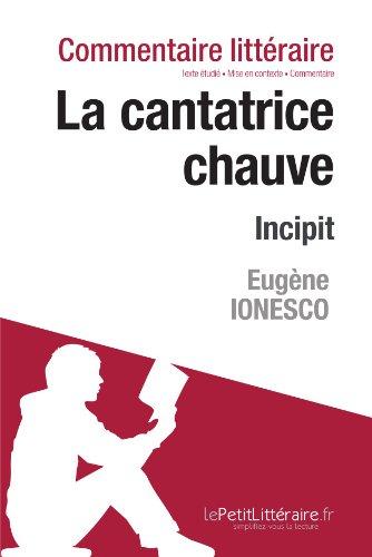 La Cantatrice chauve de Ionesco : Incipit : Commentaire et Analyse de texte