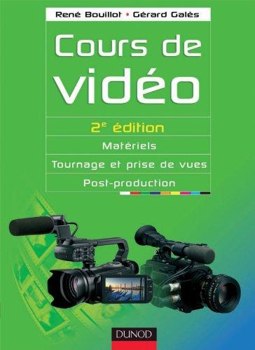 Cours de vidéo : matériels, tournage et prise de vues, post-production