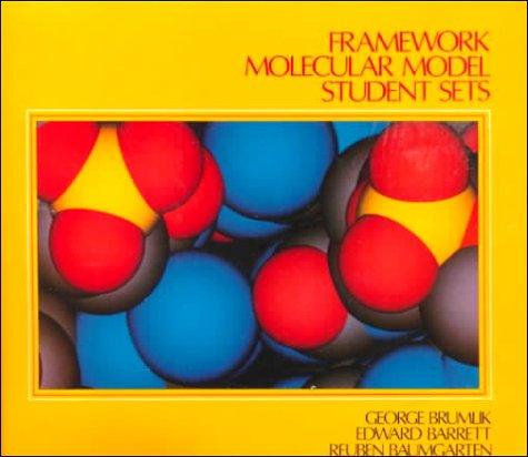 Framework Molecular Model Student Sets