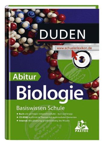 Duden. Basiswissen Schule. Biologie Abitur