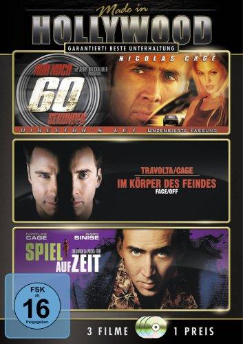 Made in Hollywood: Nur noch 60 Sekunden / Face/Off-Im Körper des Feindes / Spiel auf Zeit [3 DVDs]