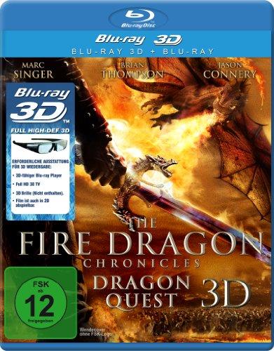 The Fire Dragon Chronicles - Dragon Quest (3D Version inkl. 2D Version & 3D Lenticular Card)[3D Blu-ray]