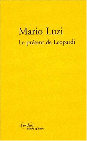 Le présent de Leopardi