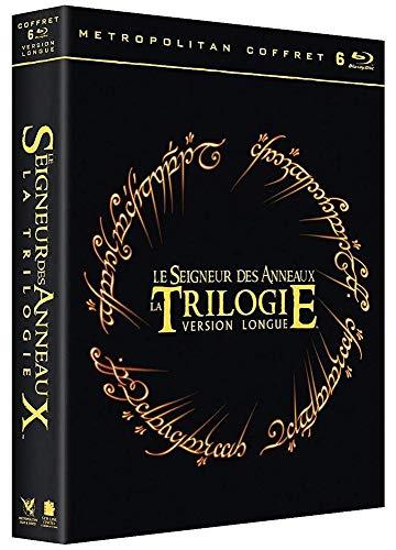 Coffret trilogie le seigneur des anneaux version longue, 3 films [Blu-ray] [FR Import]