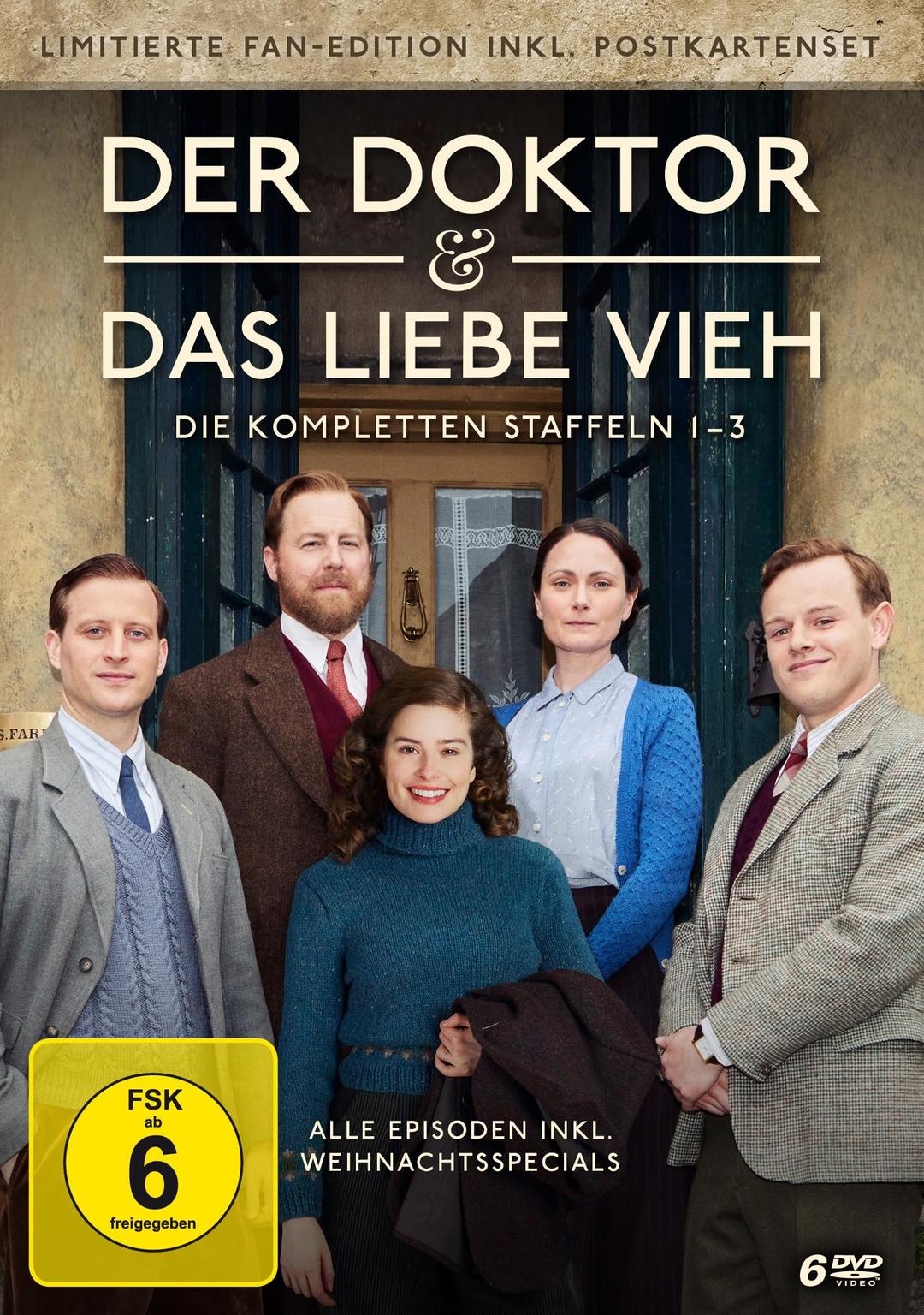 Der Doktor und das liebe Vieh - Die kompletten Staffeln 1-3 LTD. - Limitiertes Boxset inkl. Fan-Postkarten (exklusiv bei Amazon)