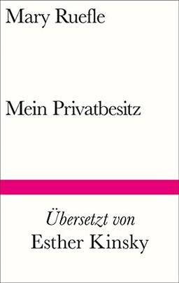 Mein Privatbesitz (Bibliothek Suhrkamp)