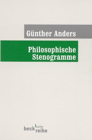 Philosophische Stenogramme