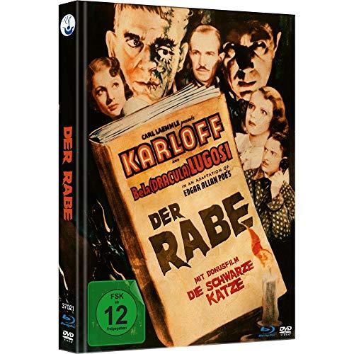 Der Rabe - Limited Mediabook (Blu-ray+DVD inkl. Bonusfilm Die schwarze Katze)