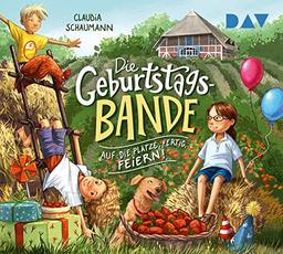 Die Geburtstagsbande – Teil 1: Auf die Plätze, fertig, feiern!: Ungekürzte Lesung mit Cathlen Gawlich (3 CDs)