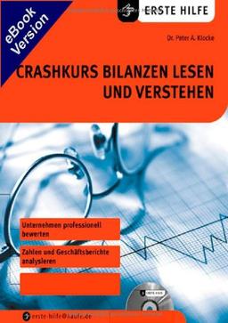 Crashkurs Bilanzen lesen und verstehen, m. CD-ROM