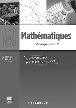 Mathématiques 1re, Tle Bac Pro Groupement C (2016) - Spécimen