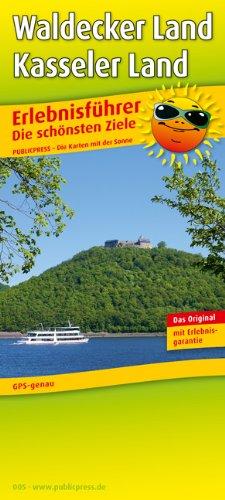 Erlebnisführer Waldecker Land und Kasseler Land: 1:105000. Freizeitkarte mit Informationen zu Freizeiteinrichtungen auf der Kartenrückseite, GPS-genau