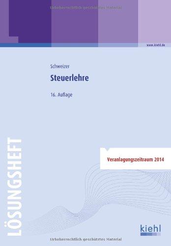 Steuerlehre - Lösungsheft