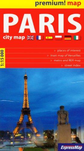 Paris plan miasta 1:15 000: City map (PREMIUM! MAP)