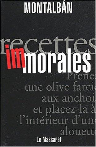 Recettes immorales