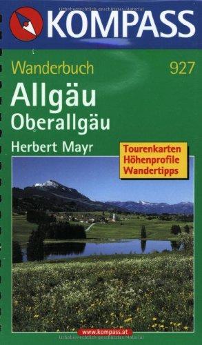 Allgäu. Oberallgäu. Wanderbuch: 50 Touren mit Höhenprofilen