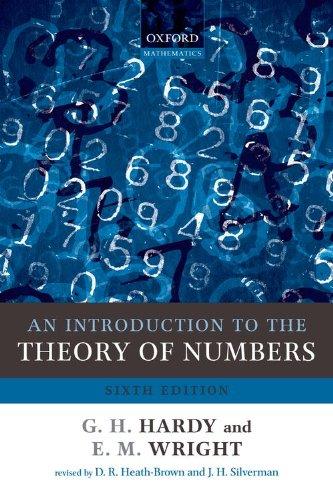 An Introduction To The Theory Of Numbers