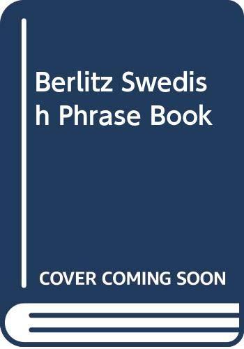 Berlitz Swedish Phrase Book