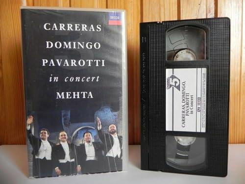 Carreras/Domingo/Pavarotti in Concert [VHS]